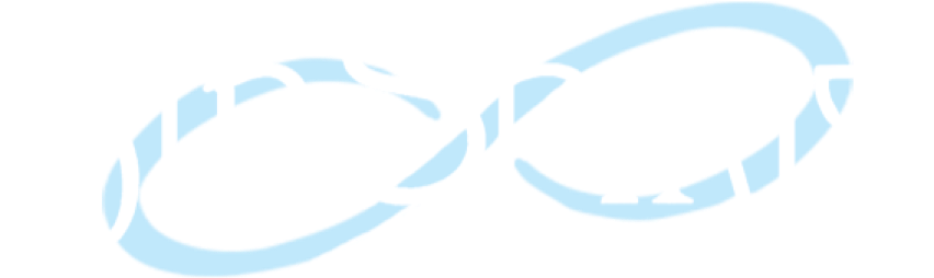 KidSpirit Logotype with glowing infinity sign